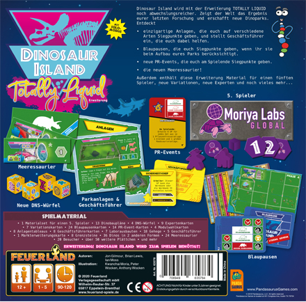 DI Totally Liquid Erweiterung, Feuerland Spiele