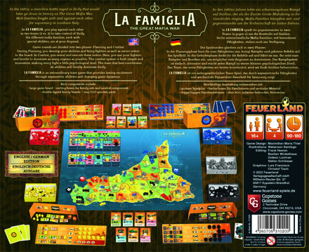 La Famiglia, Feuerland Spiele