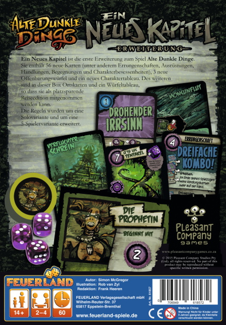 Ein Neues Kapitel, Feuerland Spiele