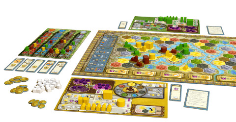 Terra Mystica Spielszene, Feuerland Spiele